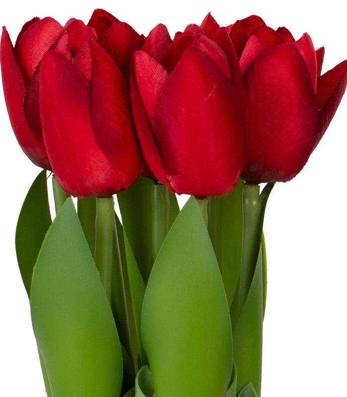 Tulips Small Stack - Red -  Set of 2