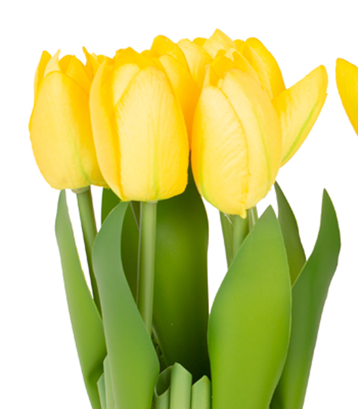 Tulips Small Stack -Yellow -  Set of 2