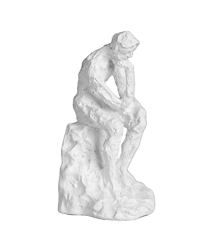 Wise Man Sculpture White