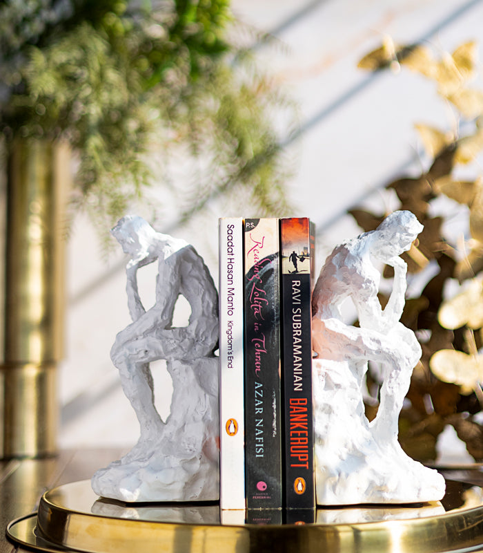 Wise Men White Bookend