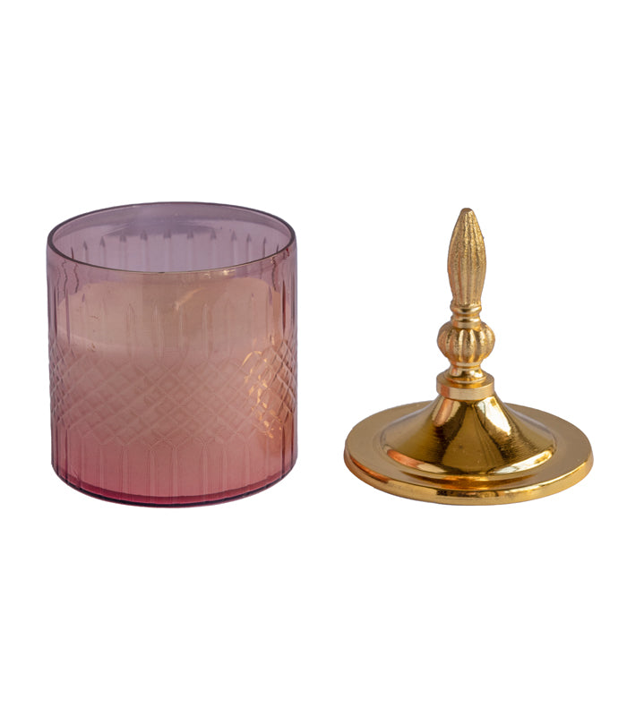 Fuschia Jar Candle
